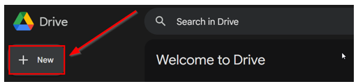 How To Embed A PDF In WordPress: Manual & Plugin Setup - Click New Button in Google Drive How To Embed A PDF In WordPress - Click New Button in Google Drive