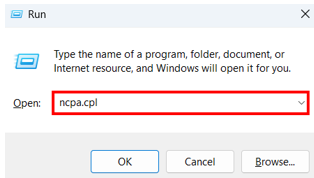  Fix DNS Server Not Responding Error - Open Network Connections List