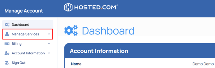 How To Start A Food Blog - Open Manage Services Settings