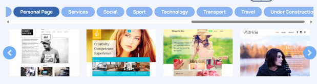 How To Start A Lifestyle Blog - Choose Desired Template