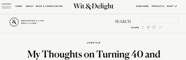 How To Start A Lifestyle Blog - Wit & Delight