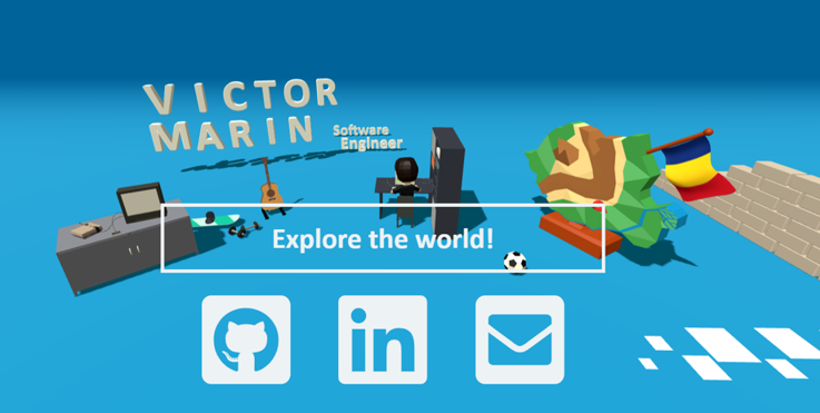 8 Creative Resume Website Examples To Showcase Your Skills - Victor Marin